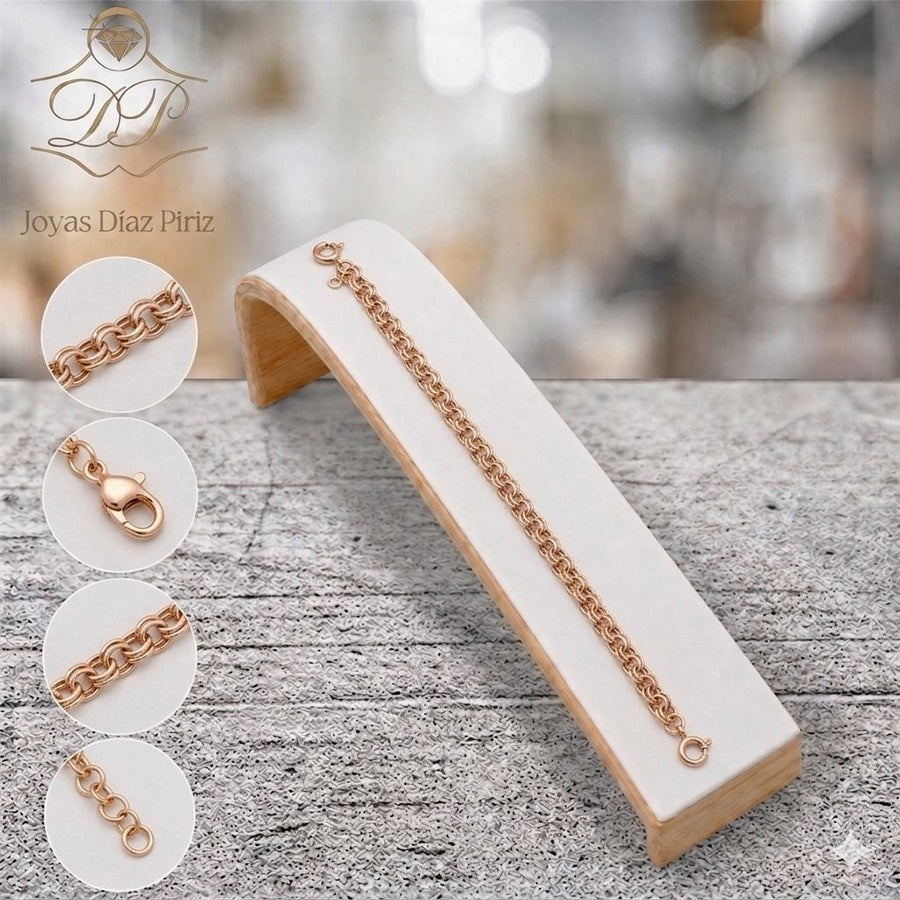 PULSERA MONACO ORO 18Kts