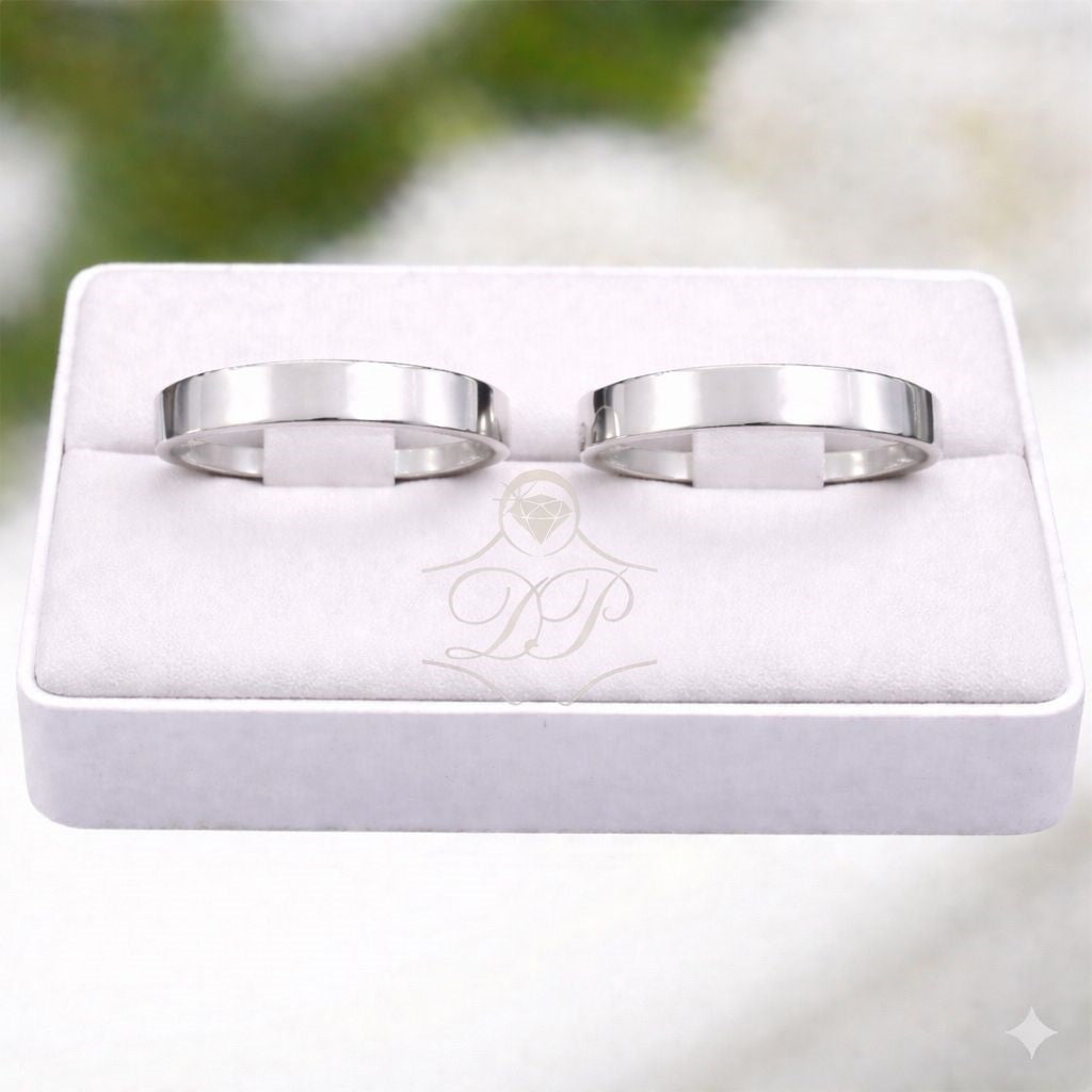 Alianzas Plata 5mm cinta
