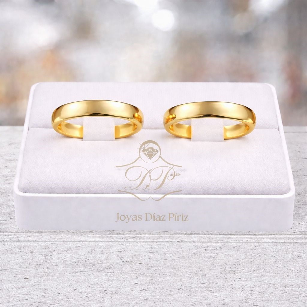 Alianzas Oro 6mm cinta