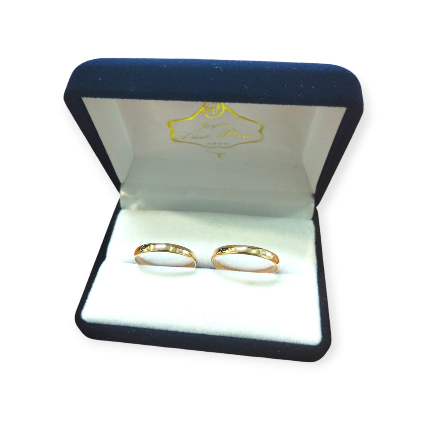 Alianzas Oro 3mm 10kts Bombe