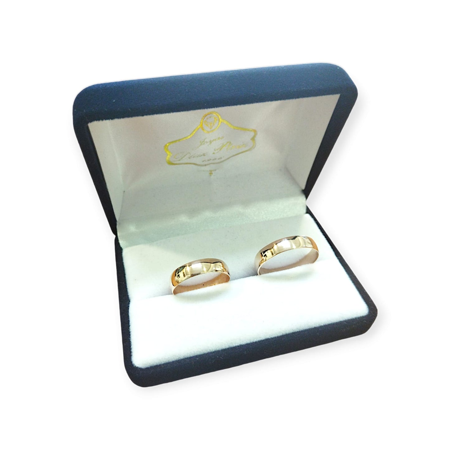 Alianzas Oro 4mm 10kts Bombe .