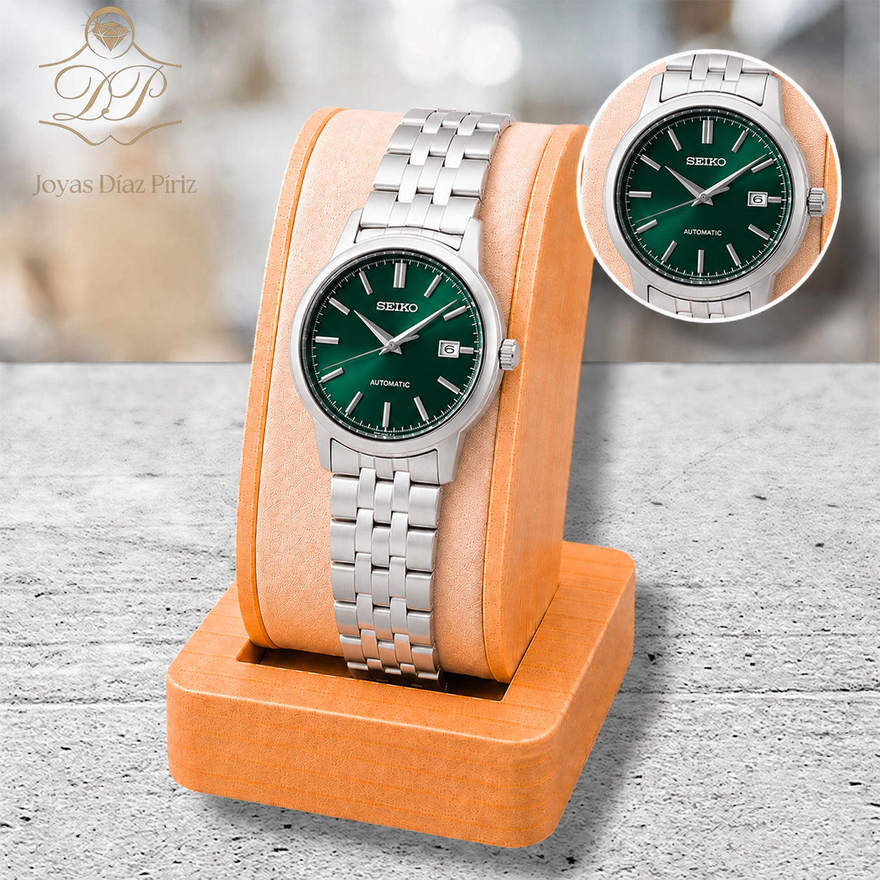 Reloj Seiko Esfera Verde