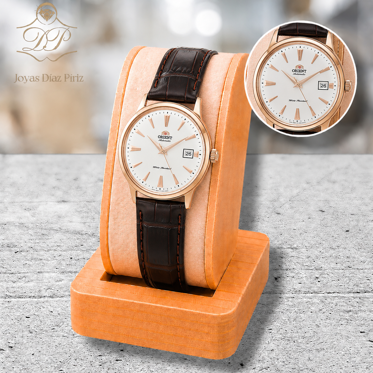 Reloj Orient Malla Cuero