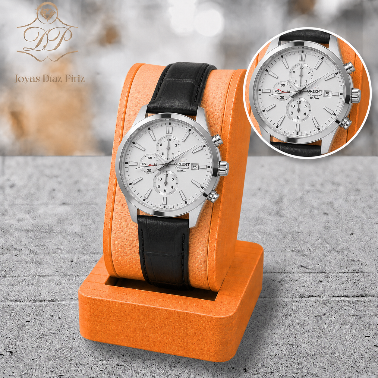 Relojes ORIENT M/CUERO RO