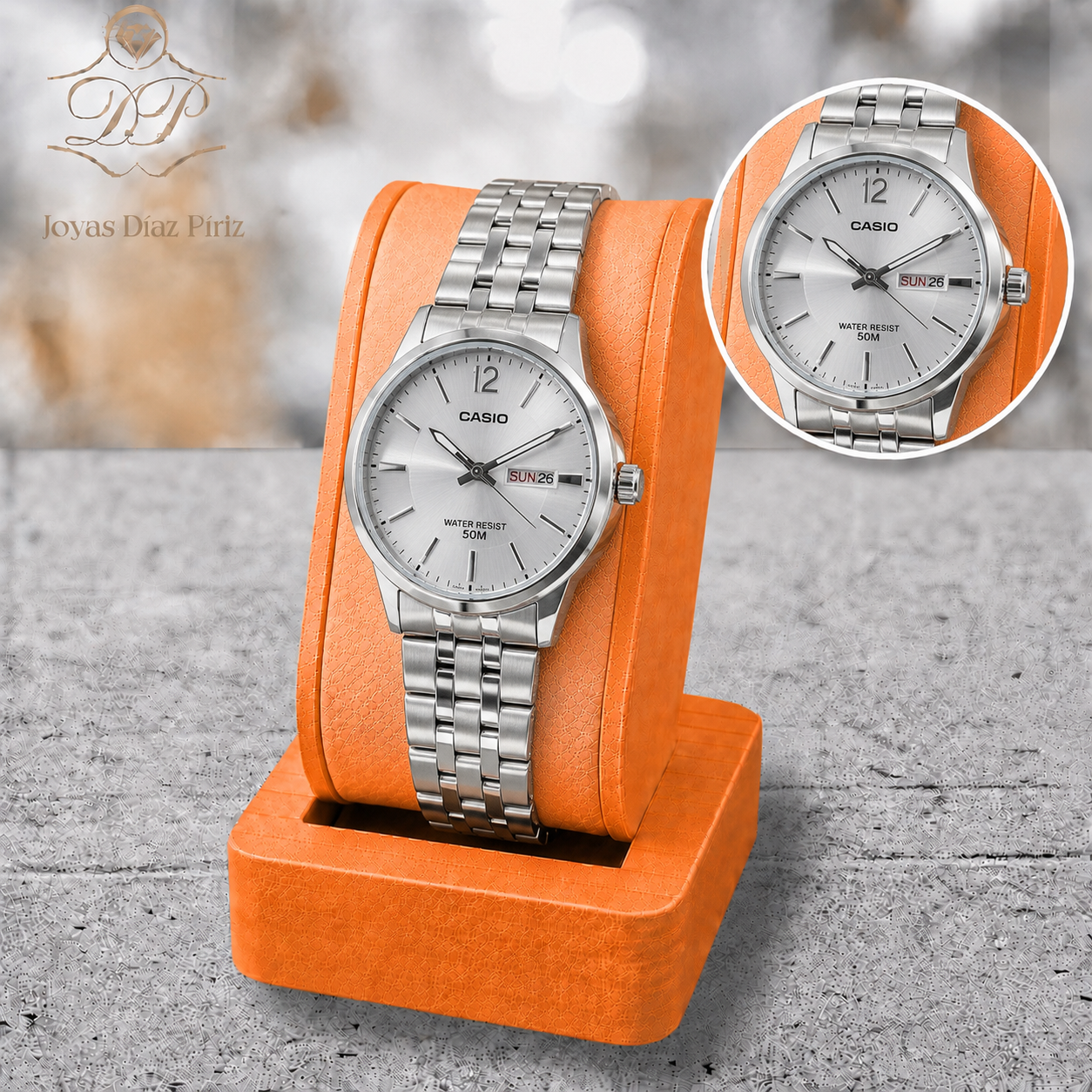 Reloj Dama Casio Malla Metal