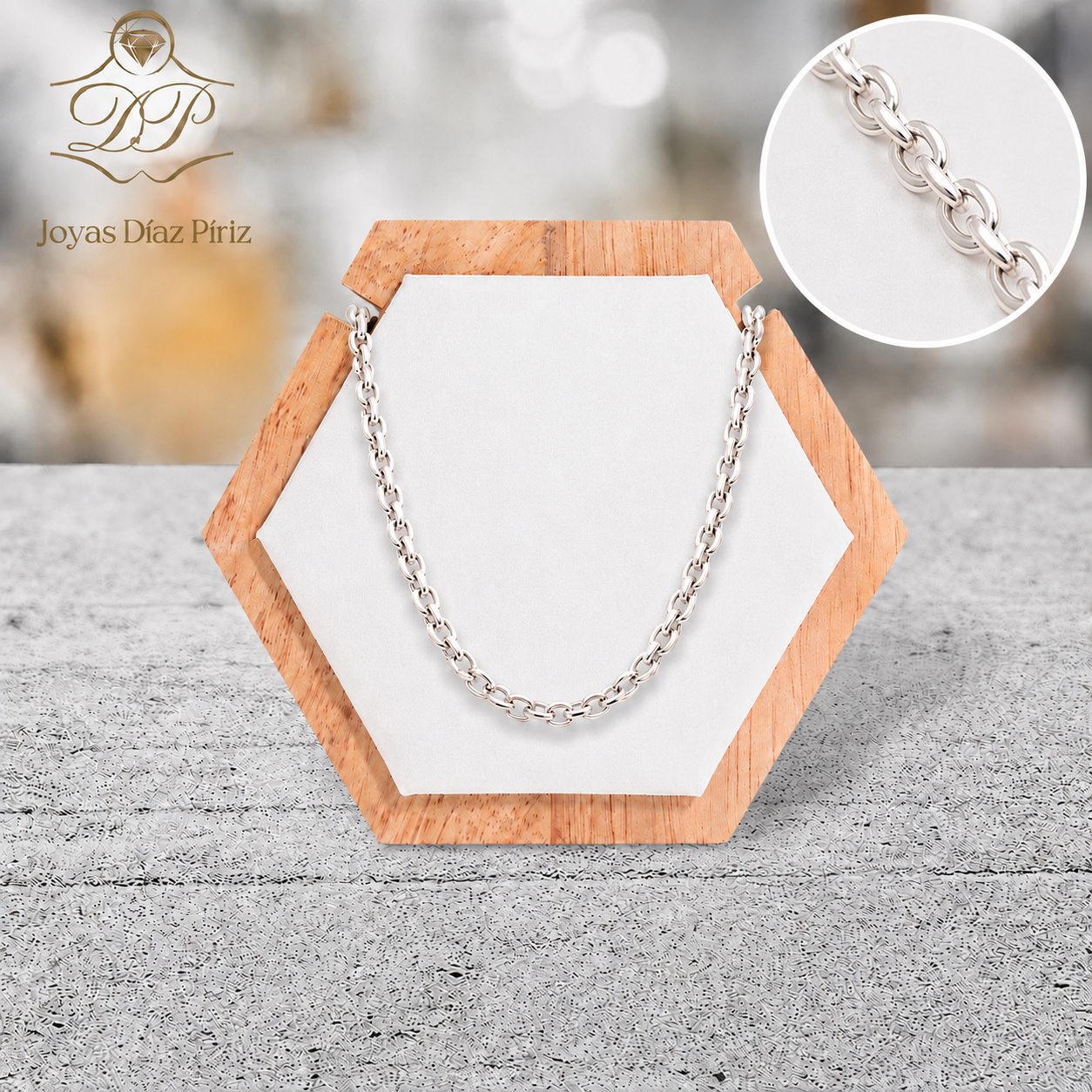 Cadena Force Plata Gruesa