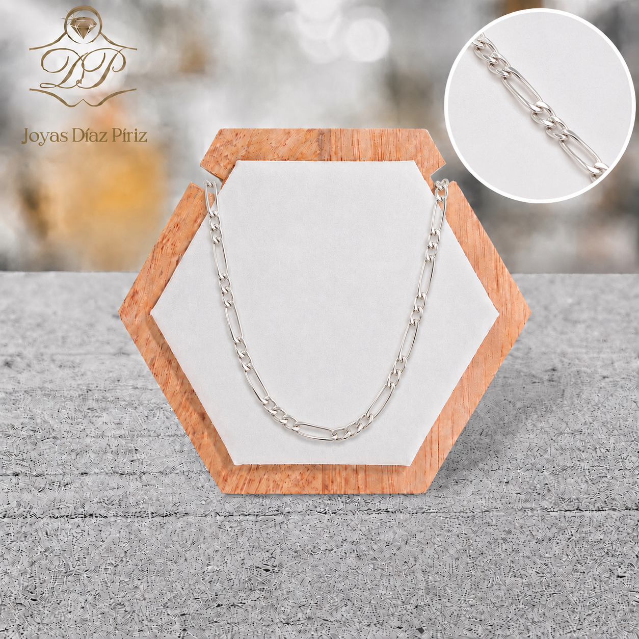 Cadena Cartier Plata Gruesa