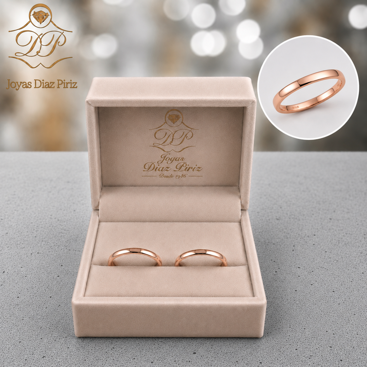 Alianzas Oro 3mm cinta