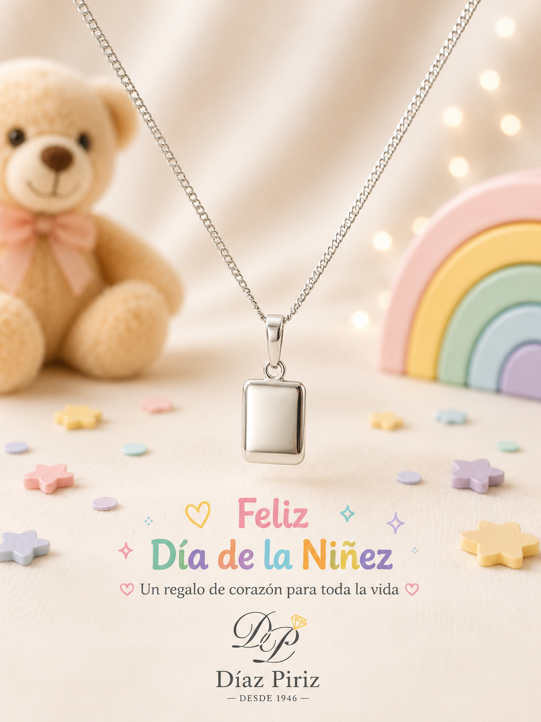 Conjunto Plata Medalla con grabado