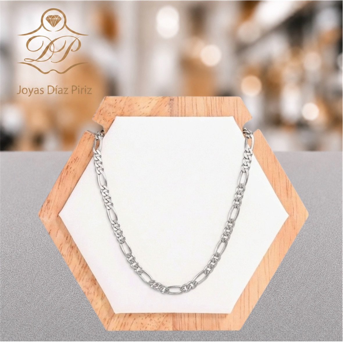 Cadena Cartier Plata Mediana