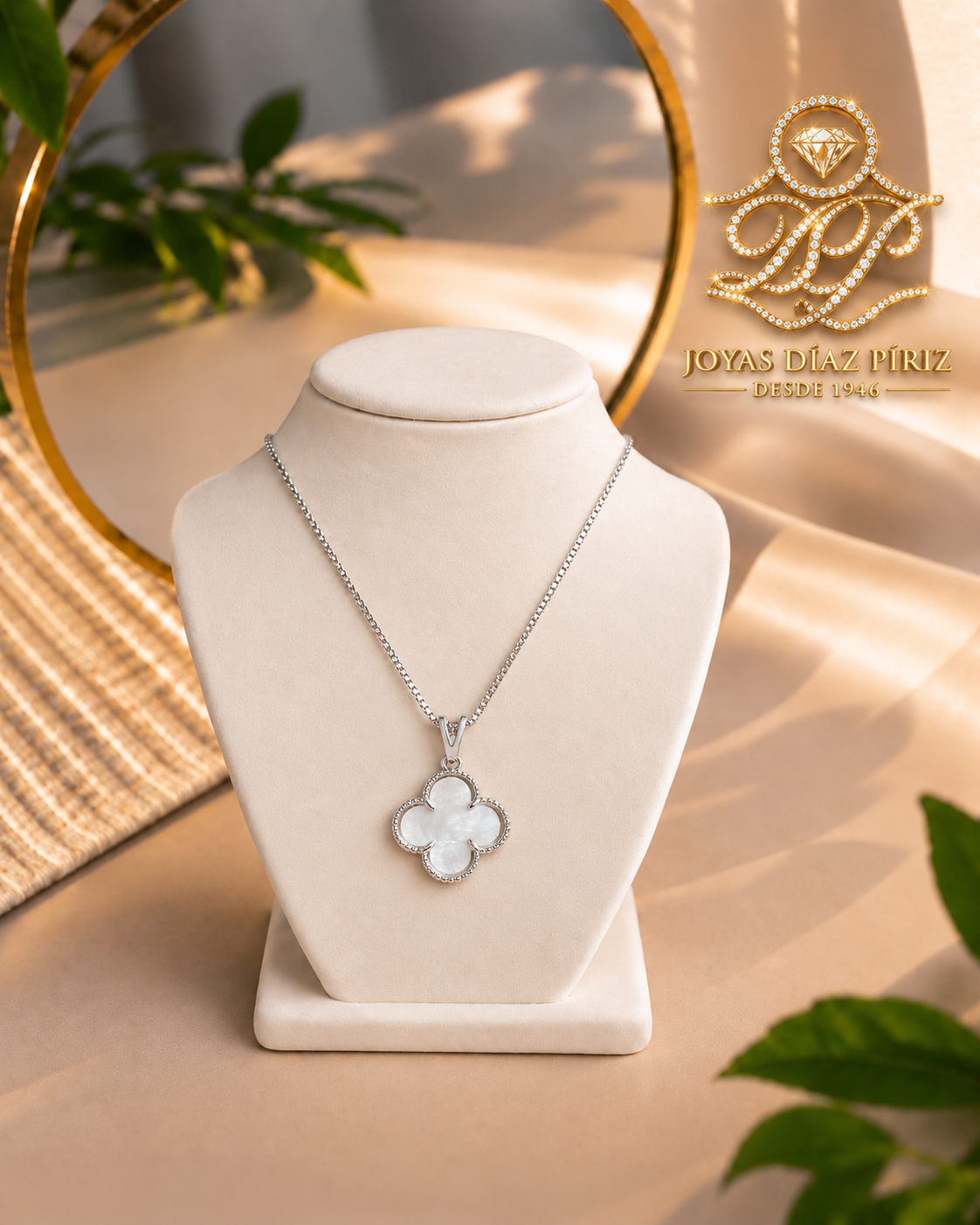 Conjunto Plata y Nácar