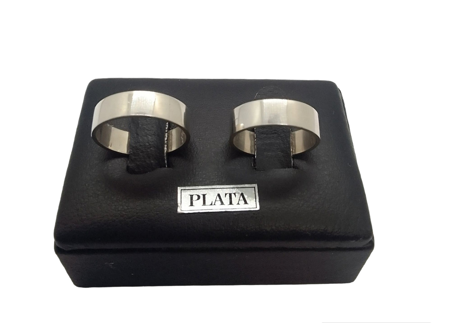 Alianzas Plata Cinta 4mm