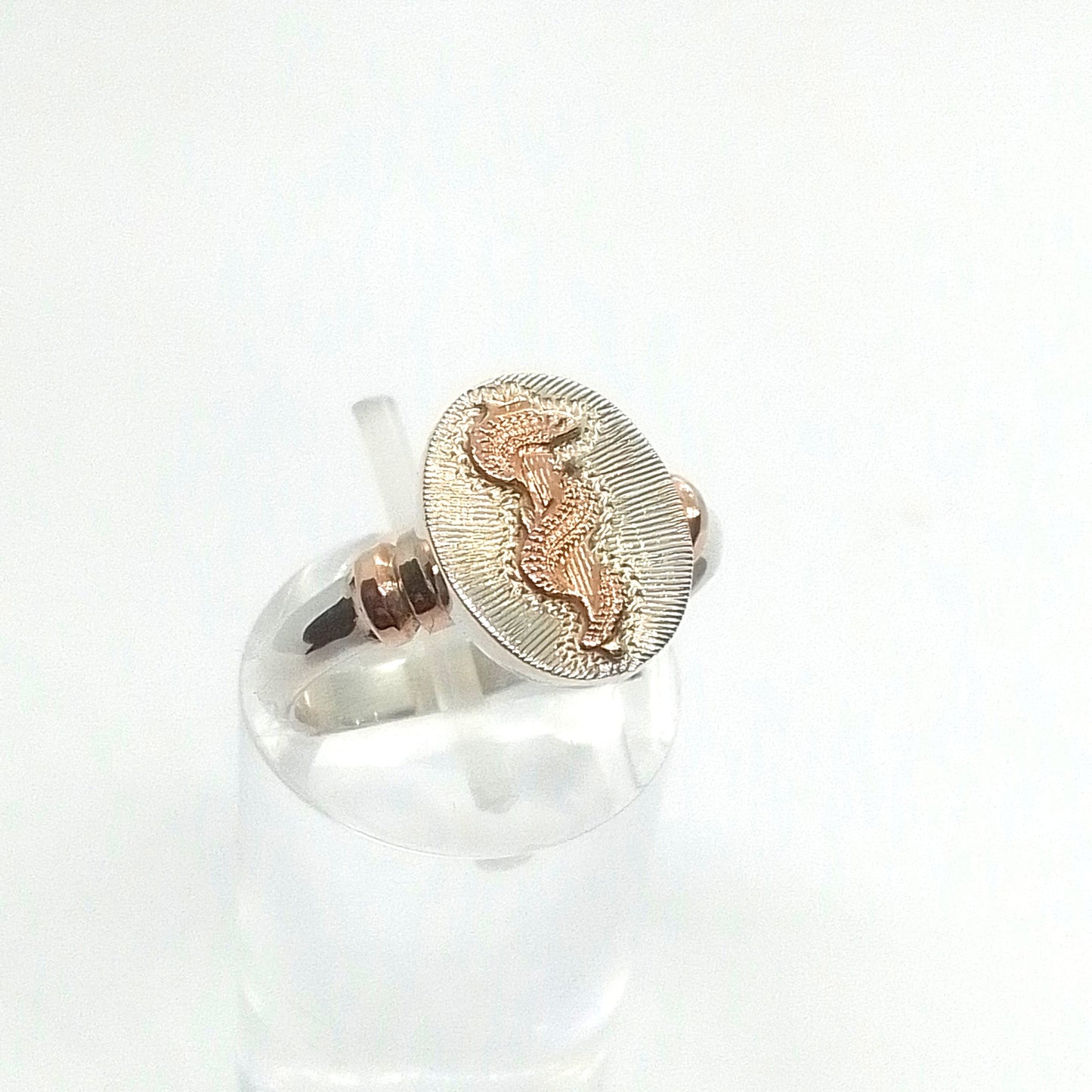 Sello de Plata y Oro oval (Médico)