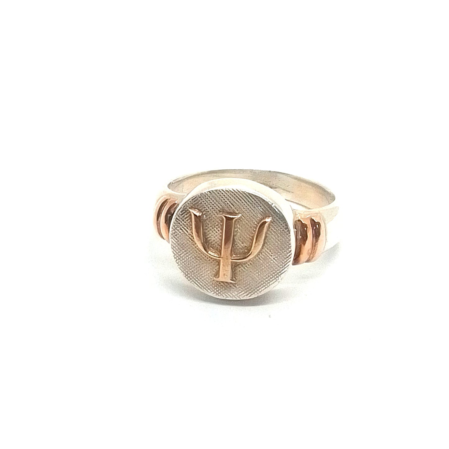 Anillo Plata y Oro Pisicologia