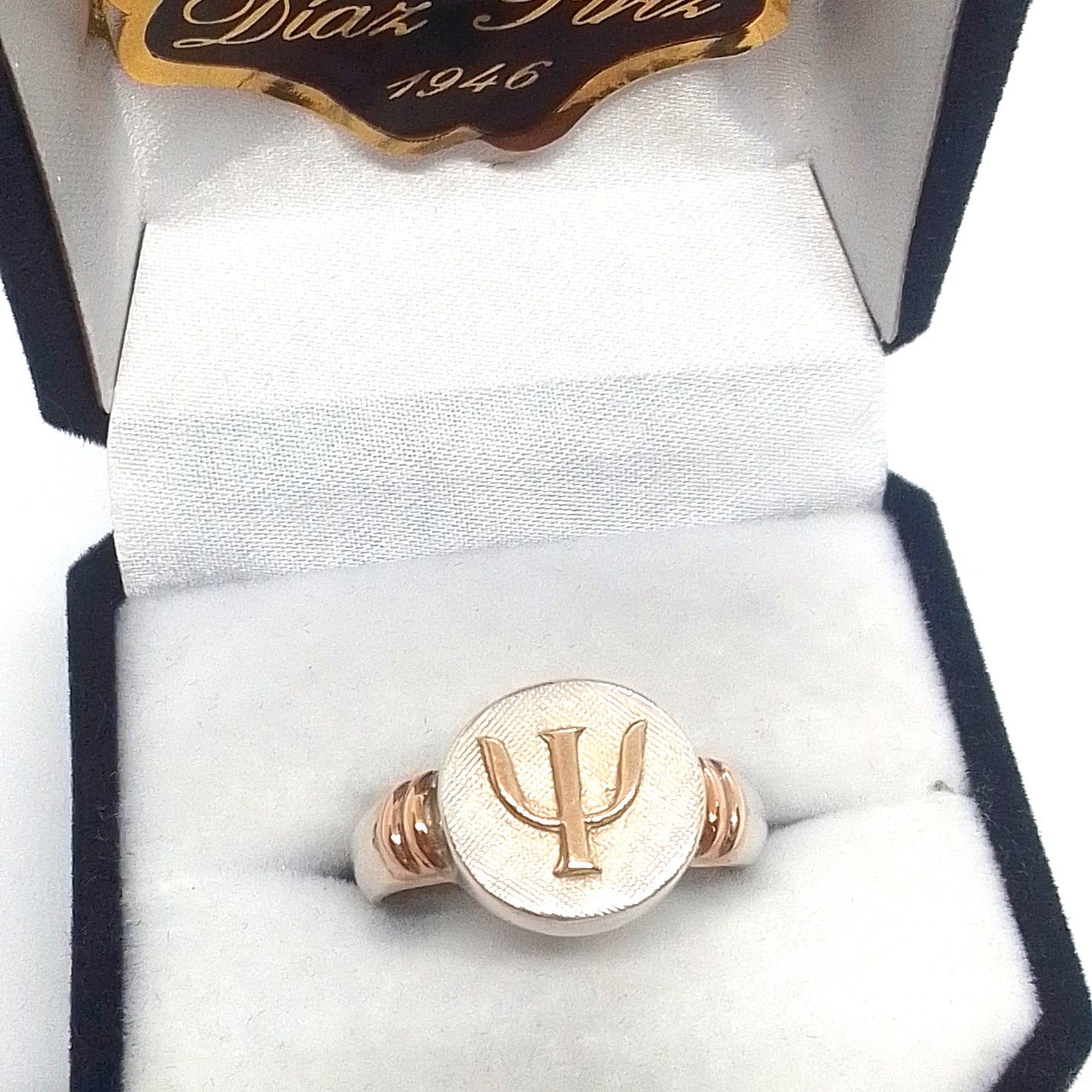 Anillo Plata y Oro Pisicologia