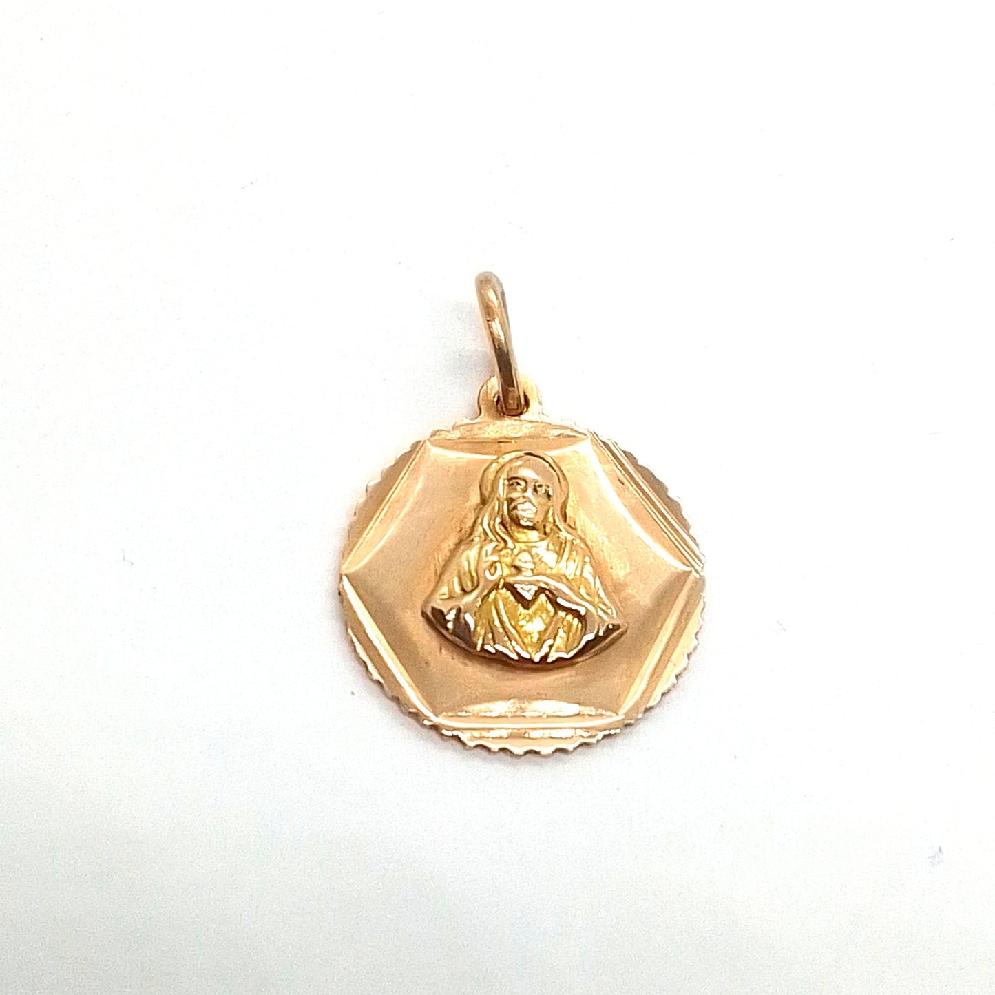Sagrado Corazón en Oro 18kts