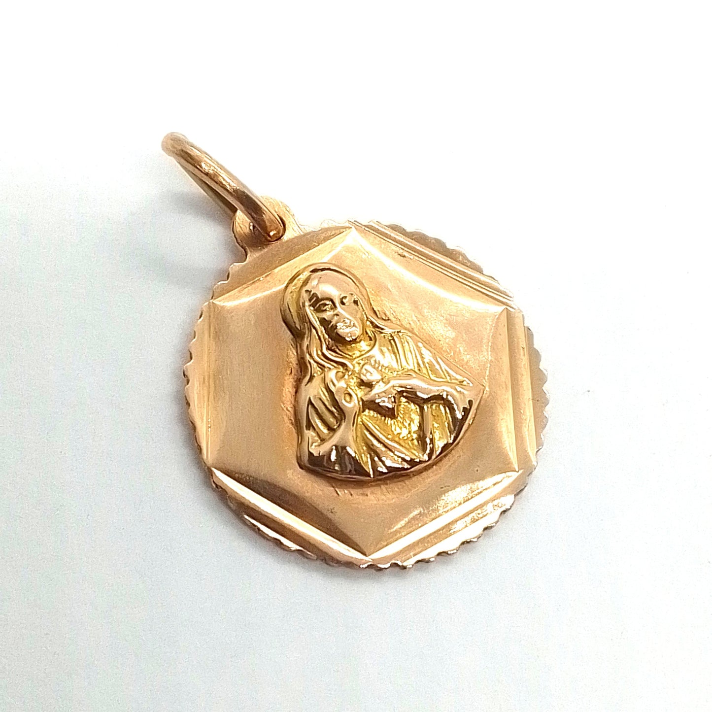 Sagrado Corazón en Oro 18kts
