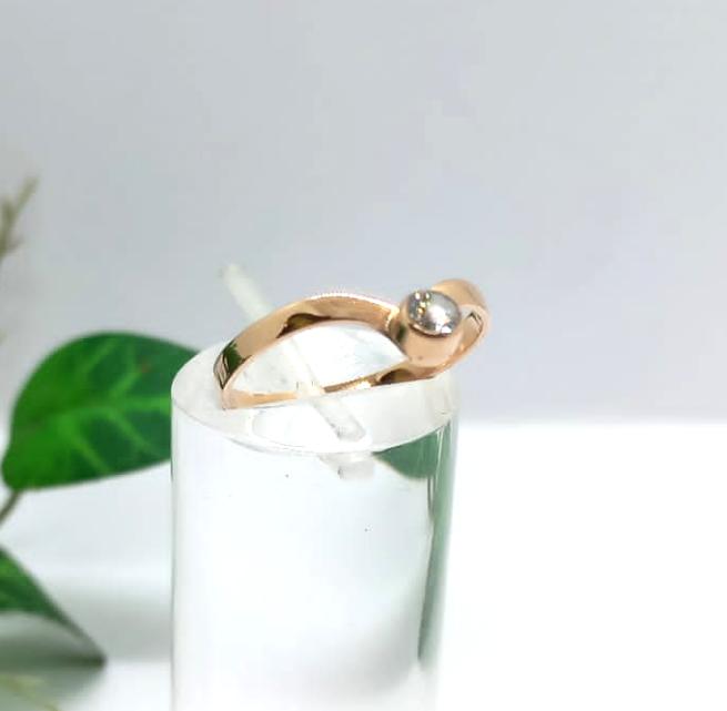 Anillo Oro 10K Valentino