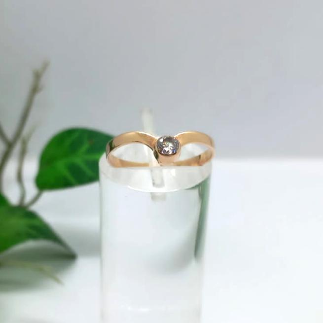 Anillo Oro 10K Valentino