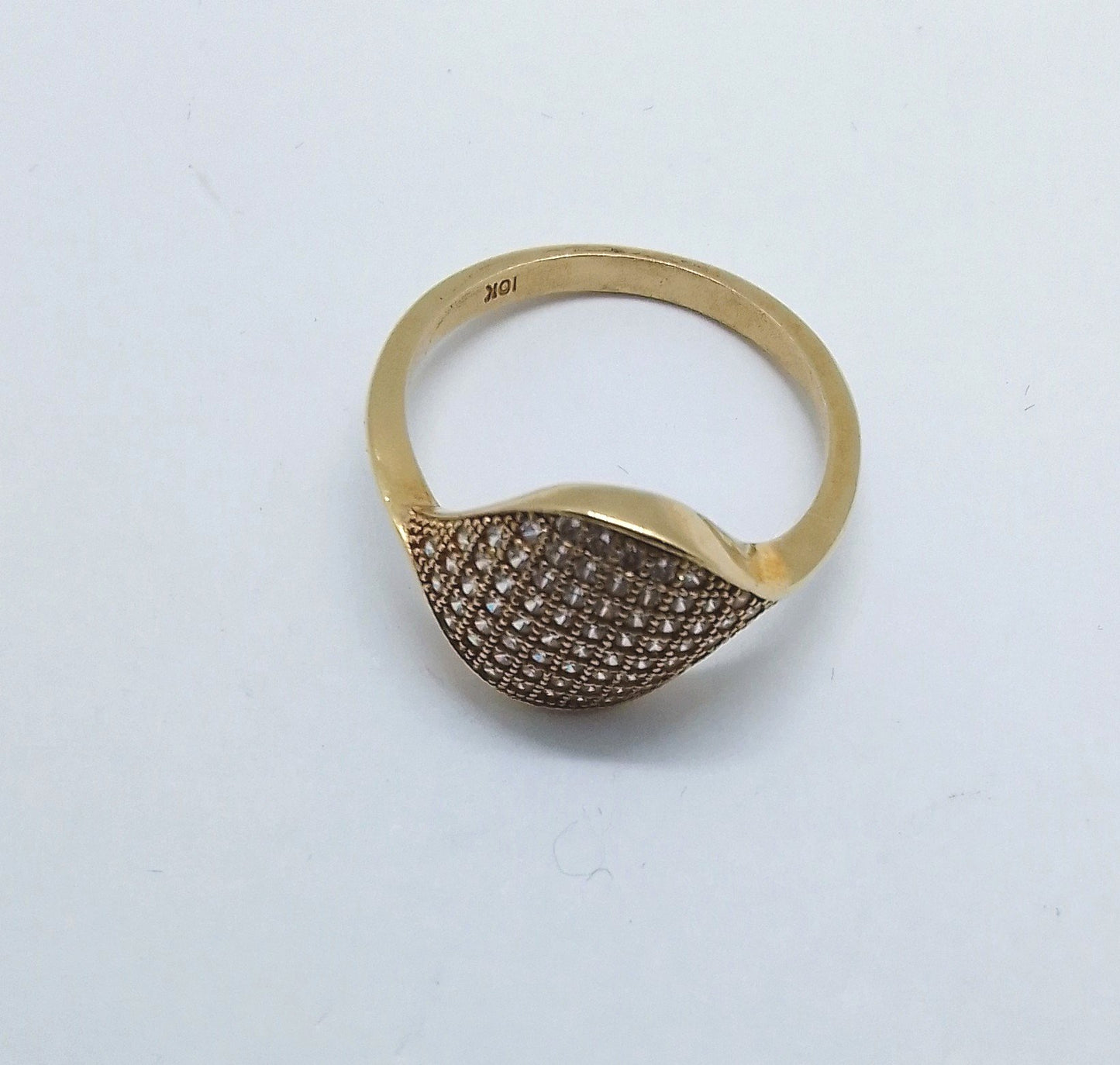 Anillo de oro con cubic zircona