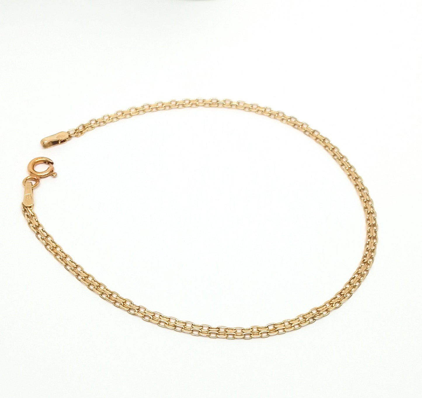 Pulsera 18kts Force doble
