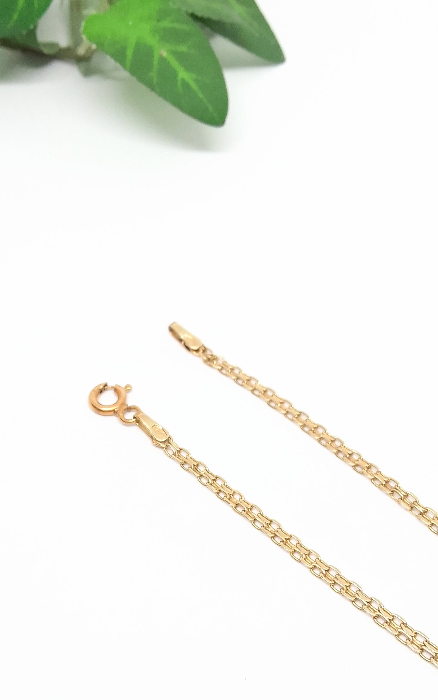 Pulsera 18kts Force doble