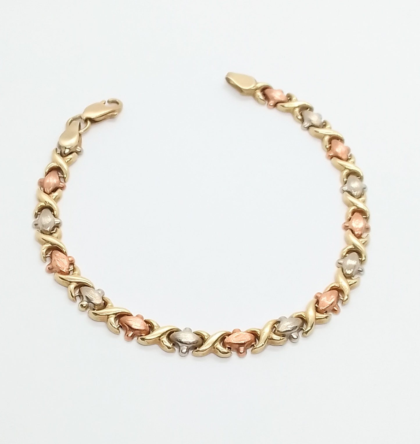 Pulsera tres Oros 14kts