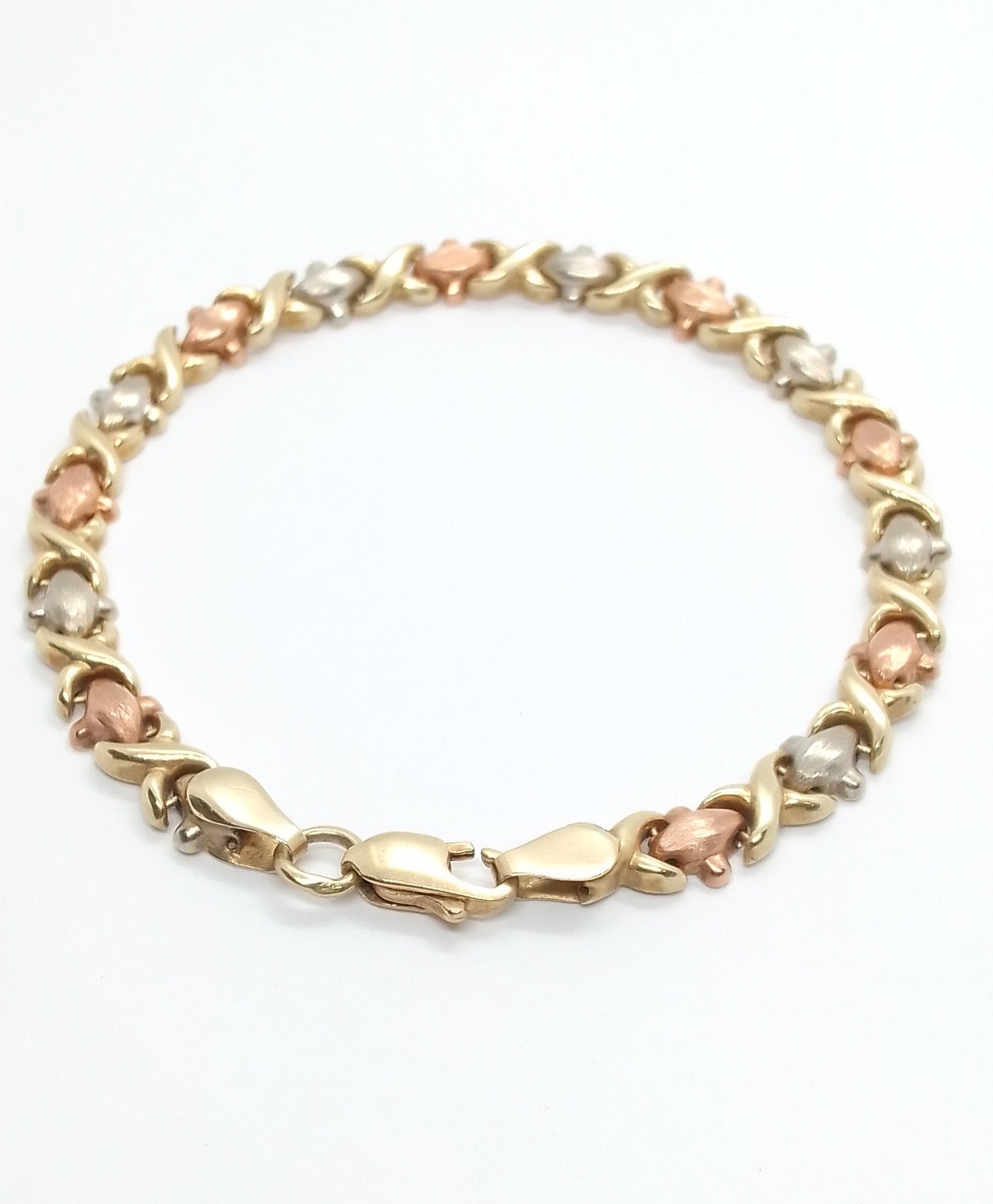 Pulsera tres Oros 14kts