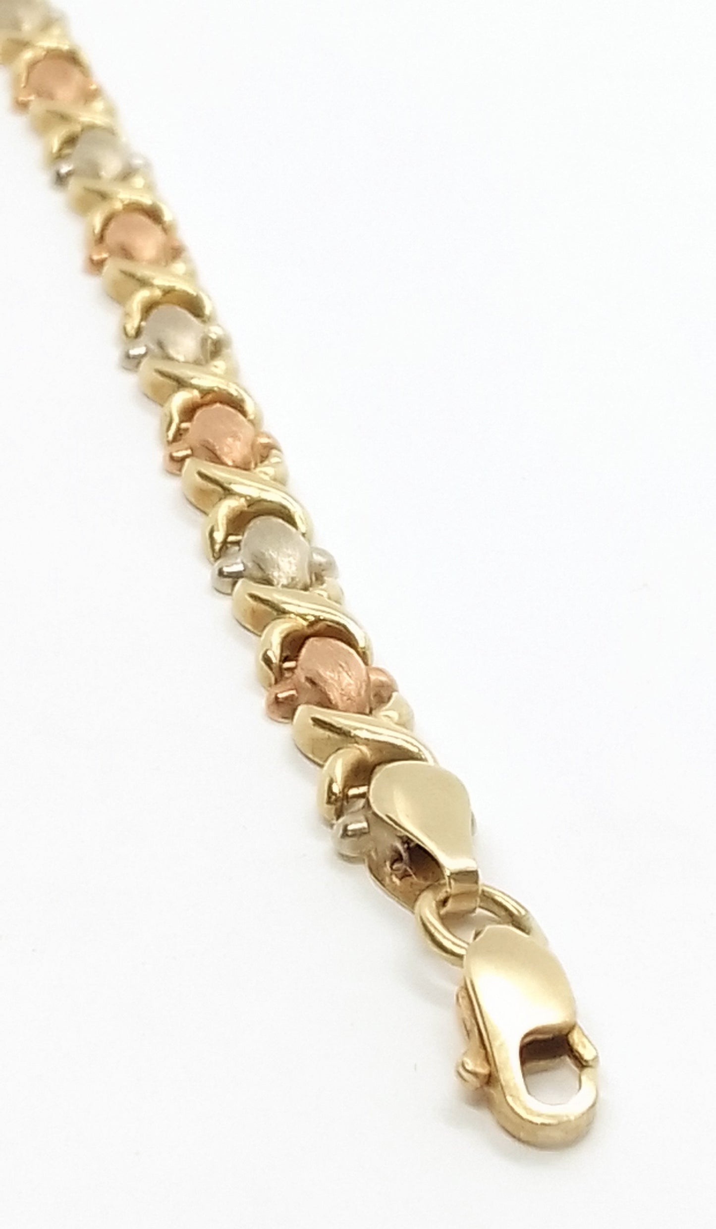 Pulsera tres Oros 14kts