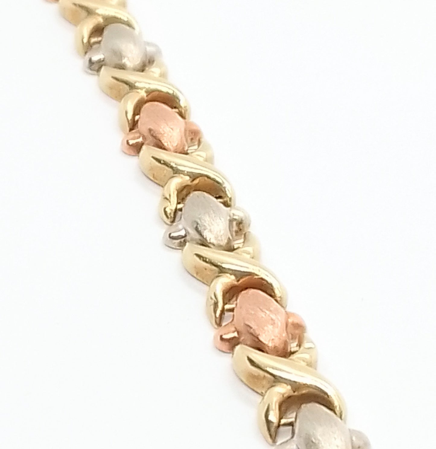 Pulsera tres Oros 14kts