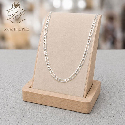CADENA PLATA PE CARTIER 50cm