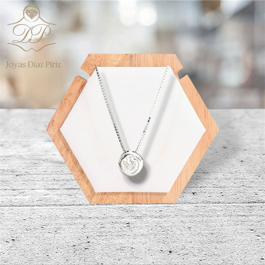 Conjunto Plata  punto de luz ID