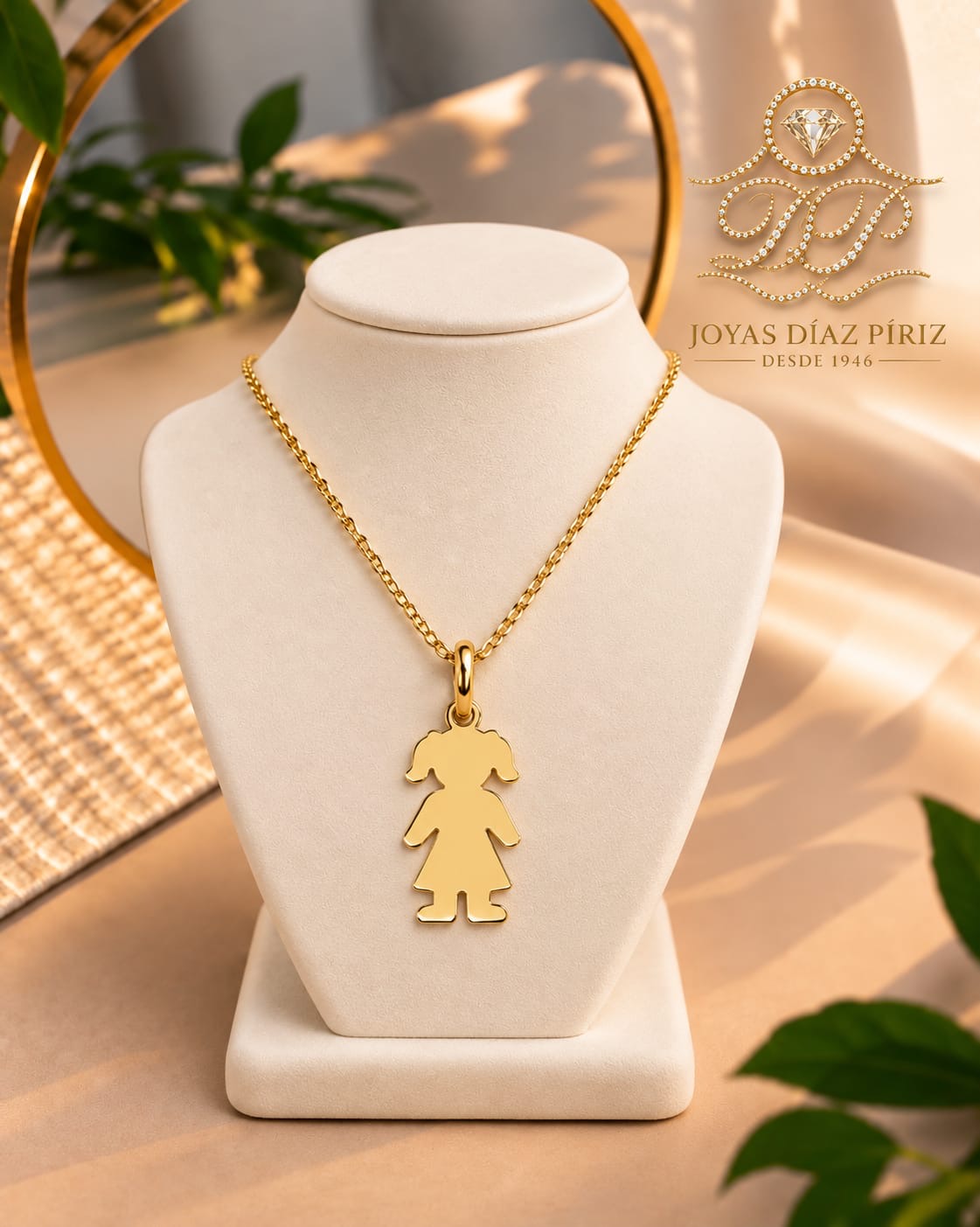 Dije Niña Oro 18k