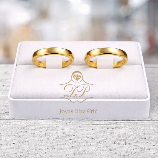 Alianzas oro 5mm bombe