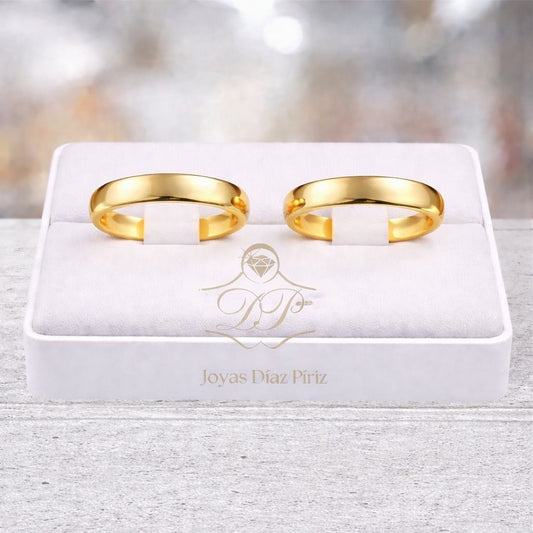 Alianzas Oro 6mm cinta