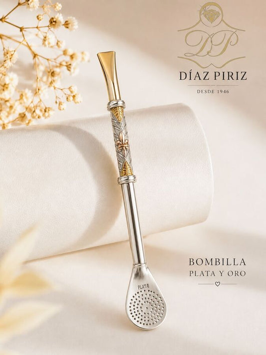 BOMBILLA PLATA Y ORO
