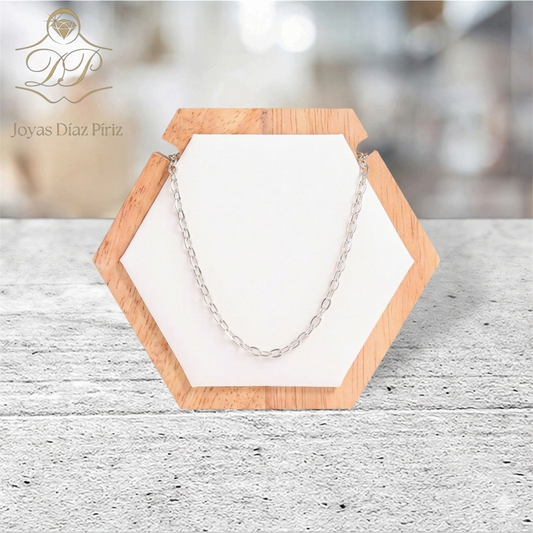 Cadena Force Plata Fina