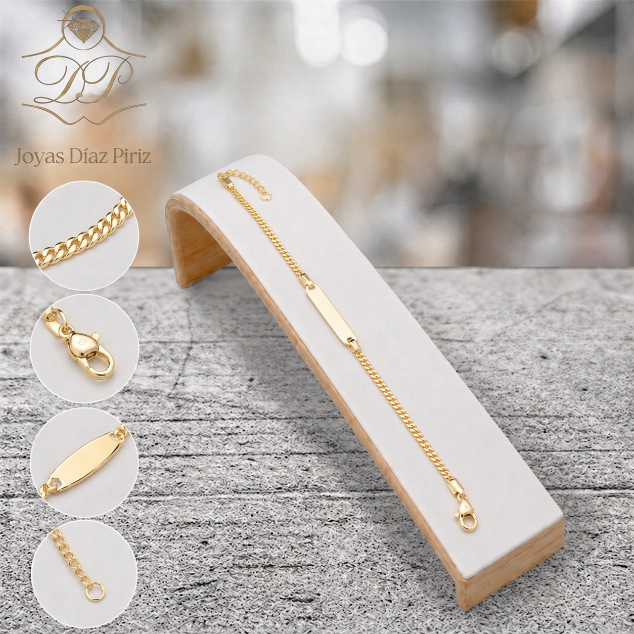 PULSERA ORO ID
