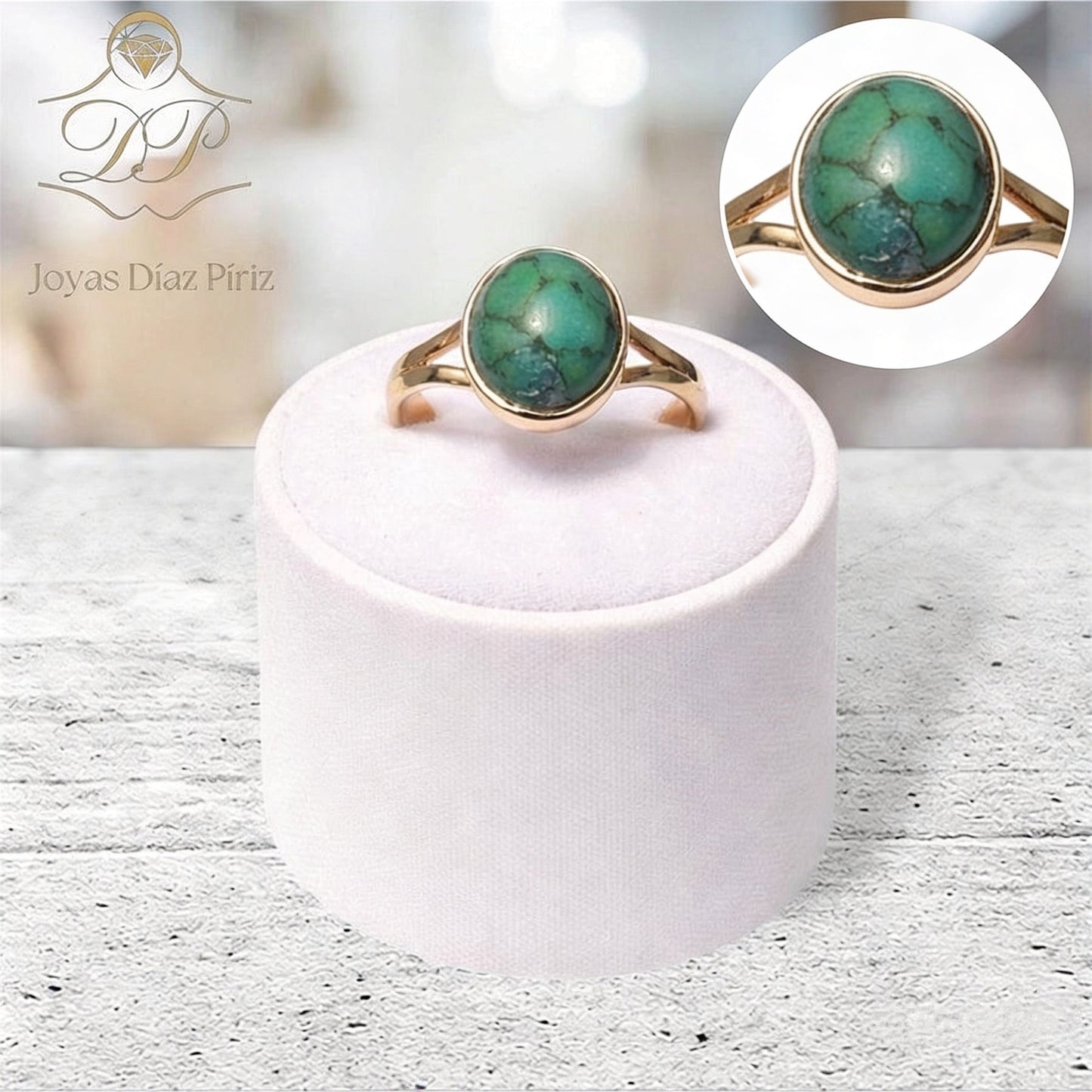 Anillo ORO 18K PIEDRAS OVAL