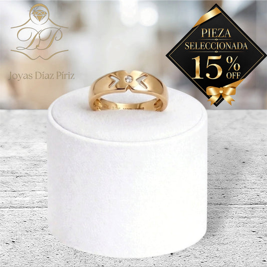 ANILLO 18K CON UN BRILLANTE