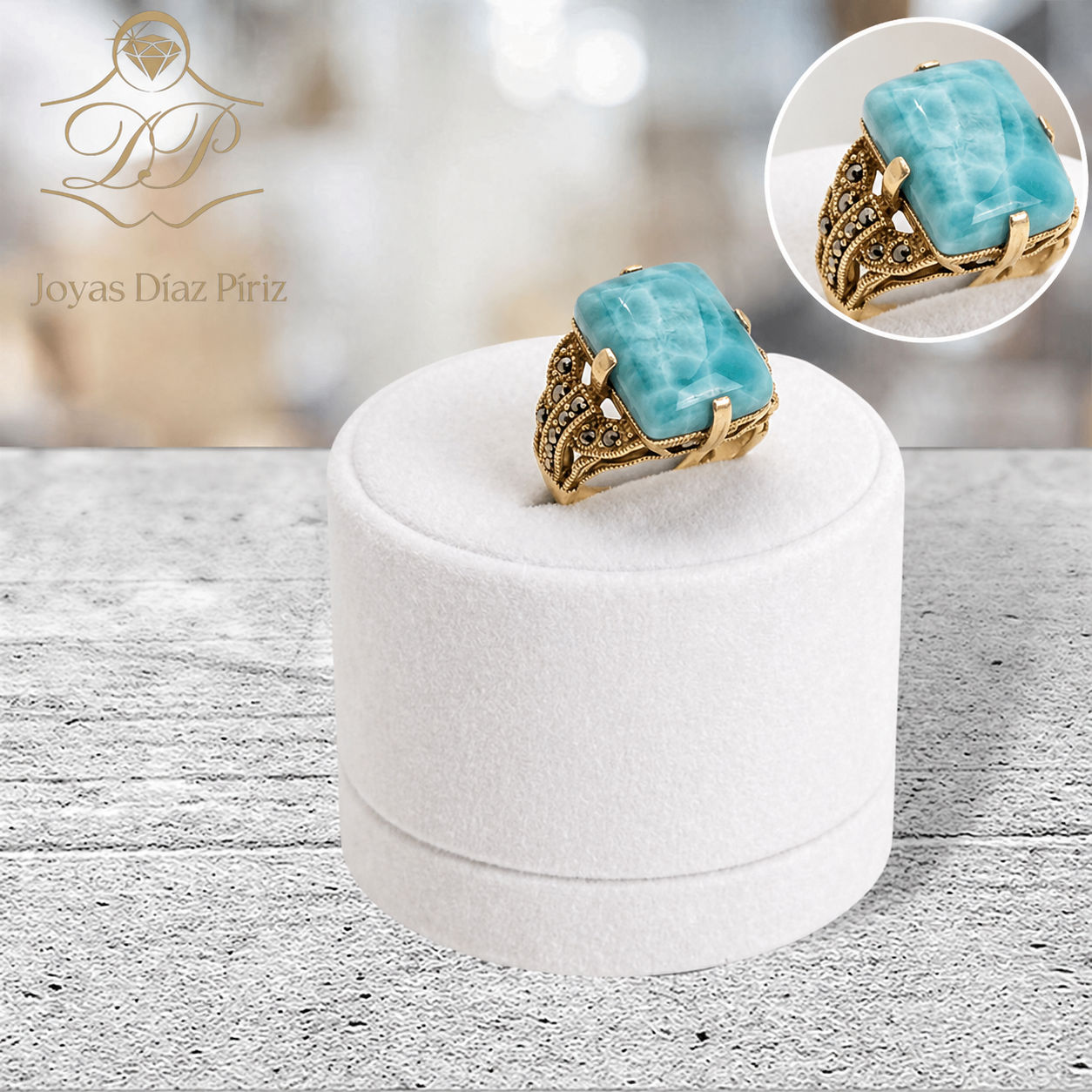 ANILLO ORO CON PIEDRA