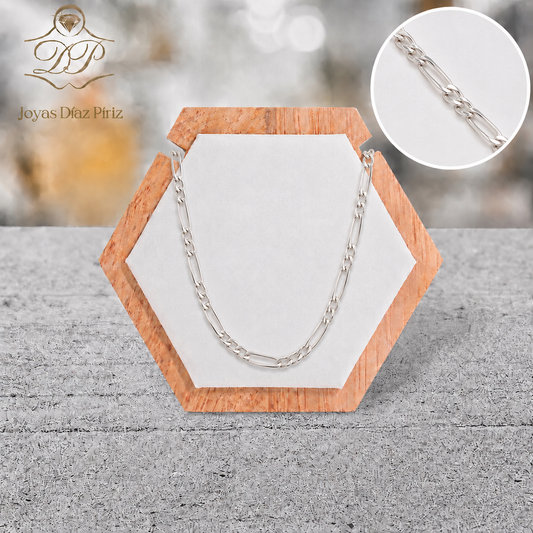 Cadena Cartier Plata Gruesa