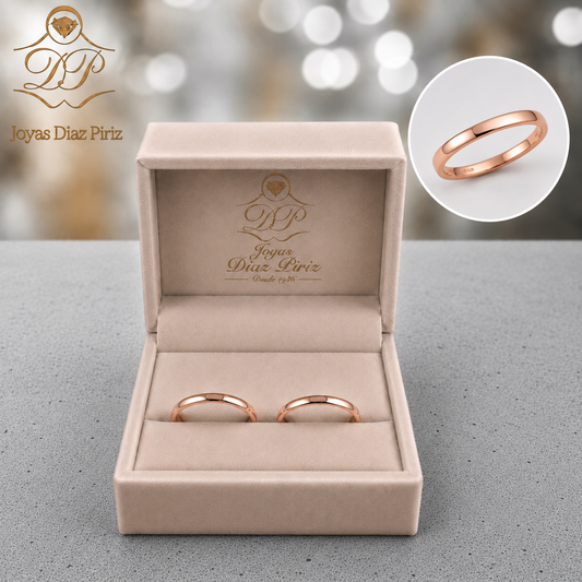 Alianzas Oro  3mm cinta