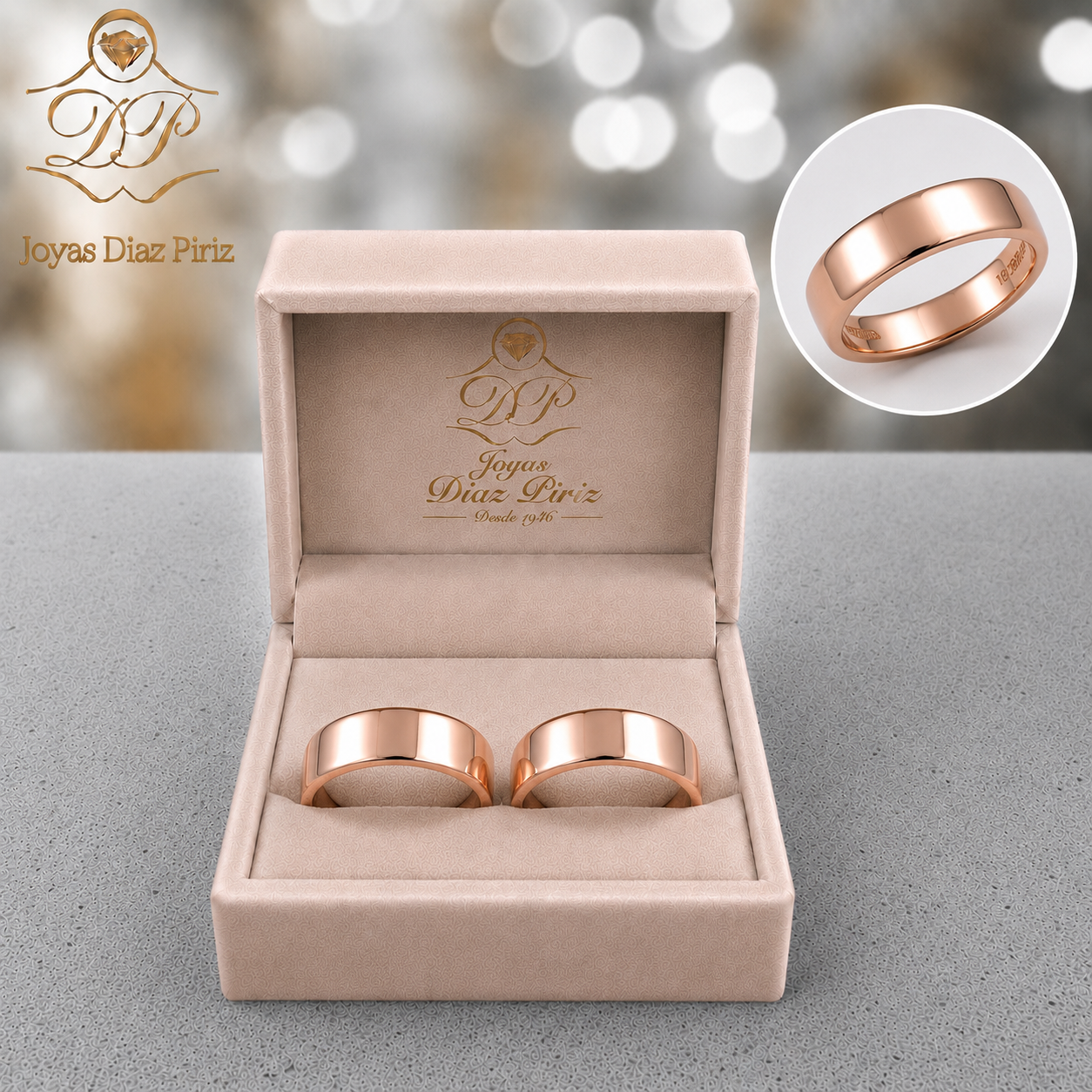 Alianzas Oro 6mm cinta