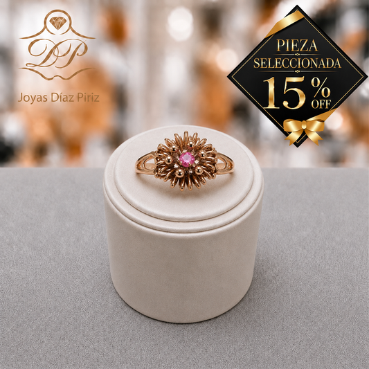 ANILLO ORO 18K FRUTILLA