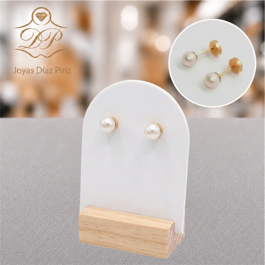 ABRIDORES 18k/PERLA DE CULTIVO
