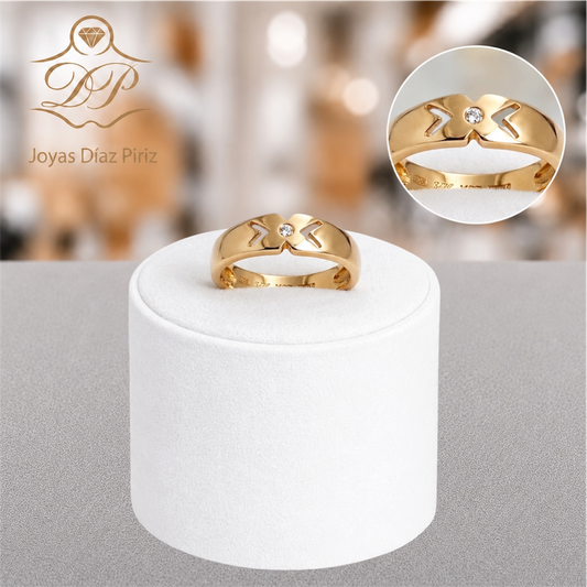 ANILLO 18K CON UN BRILLANTE