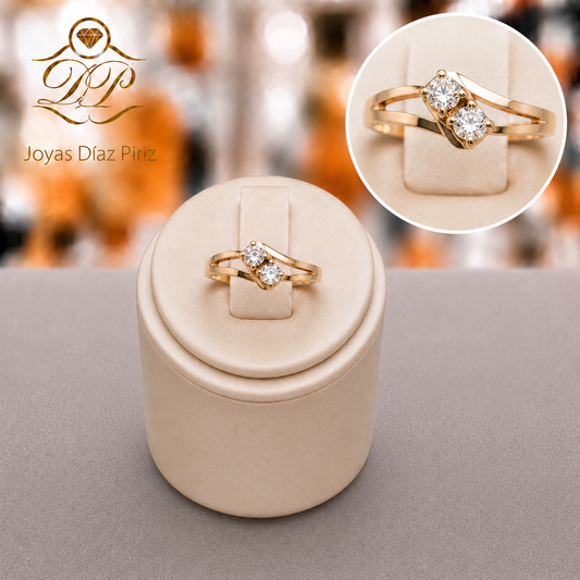 Anillo oro con Brillante
