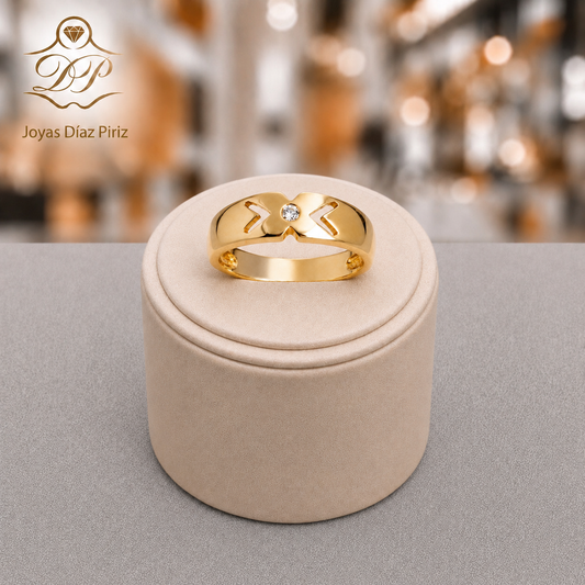 ANILLO 18K CON UN BRILLANTE