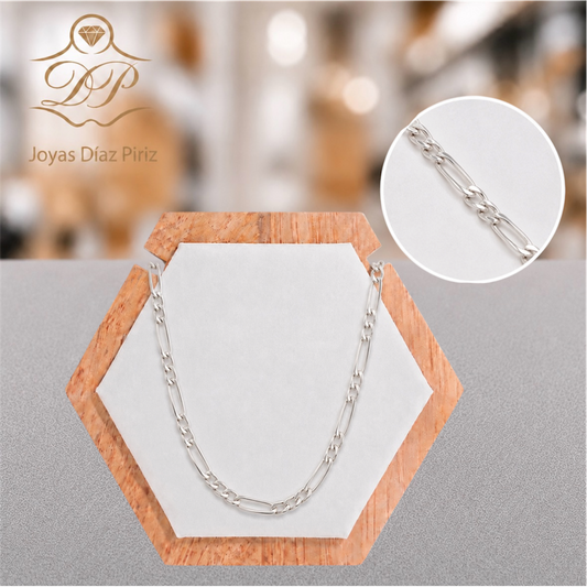 Cadena Cartier Plata Gruesa